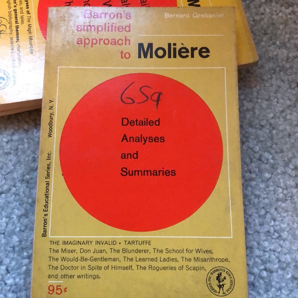 4 Barrons classic books study help guides - Picture 9 of 11